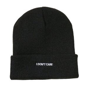 "I Don't Care" Beanie